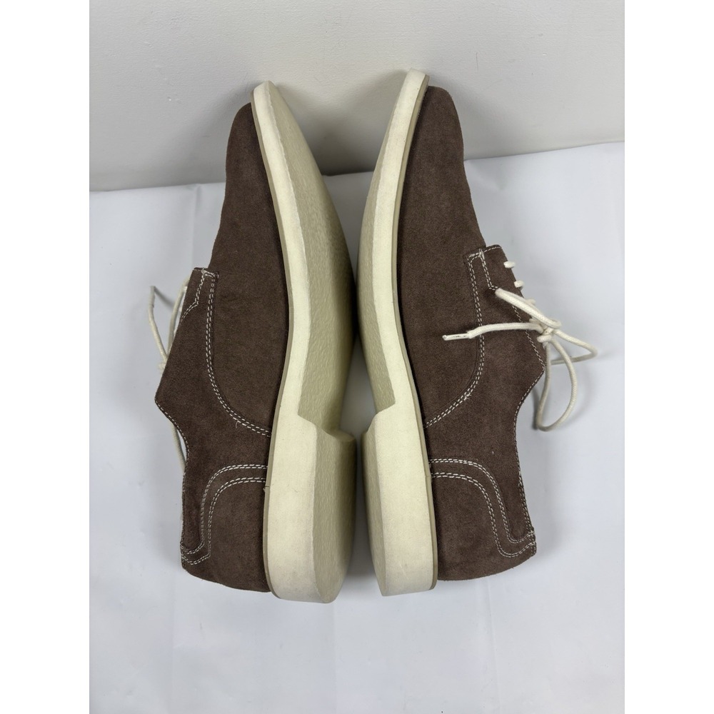 Florsheim Mens 11 M Highland Plan Toe Brown Suede Casual Comfort Shoes Oxfords - Picture 6 of 12